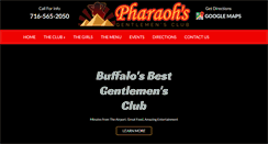 Desktop Screenshot of pharaohsgc.com
